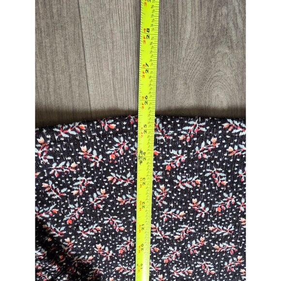 Loft Womens Floral Long Sleeve Blouse Size L - Picture 6 of 7